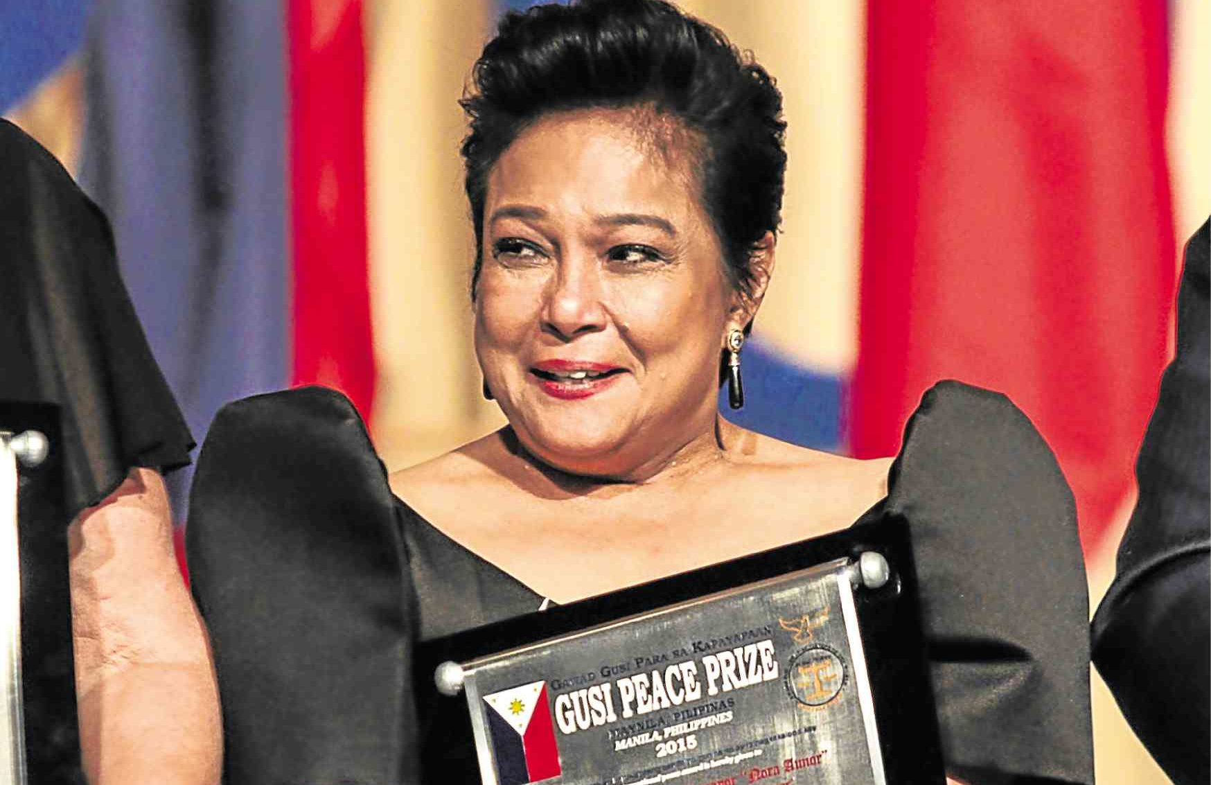 Nora Aunor is awardee of Philippine Cinema Icon Award on 2nd SBIFF