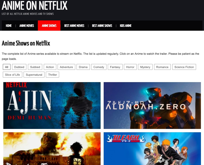 Drama Anime  Netflix Official Site