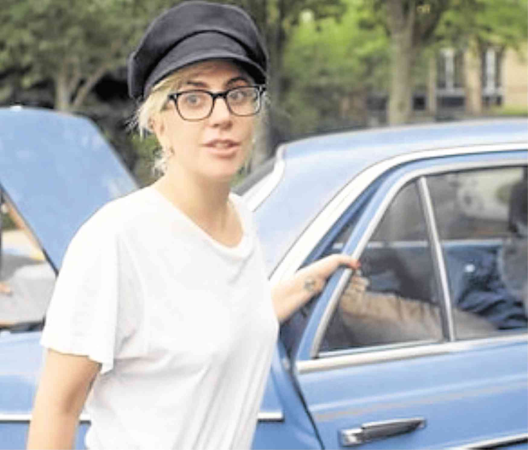 The singer-songwriter in “Gaga: Five Foot Two”