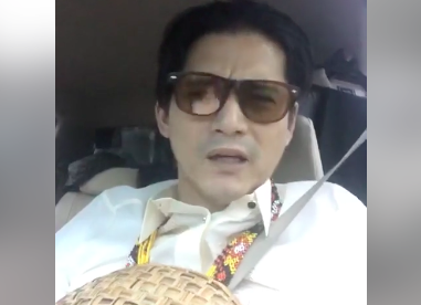 Robin Padilla volunteers to help promote agriculture
