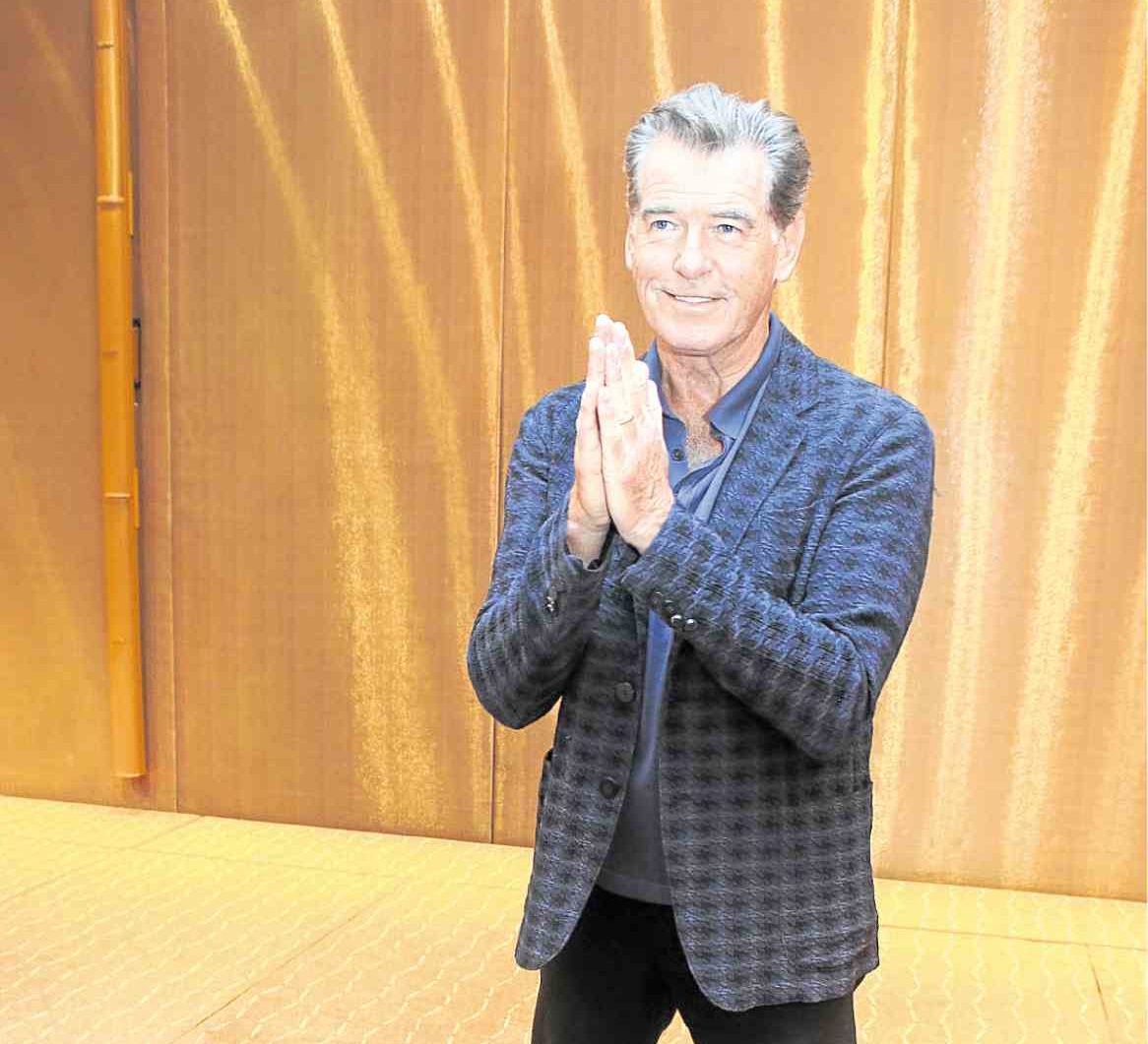 Pierce Brosnan back singing, dancing in ‘Mamma Mia 2’ and he loves it