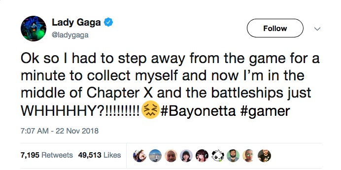 Lady Gaga, Bayonetta