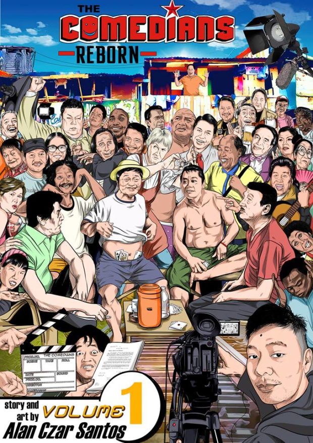 LOOK: Filipino comedians, entertainers immortalized in comic book 