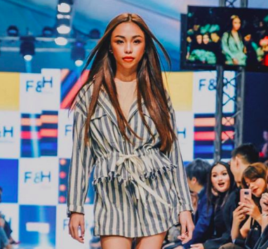 Maymay Entrata struts for Manila Fashion Festival