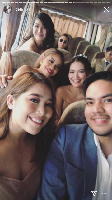 Singer-songwriter couple Jason Hernandez and Moira dela Torre likewise witnessed Barretto and Panlilio’s special day.
