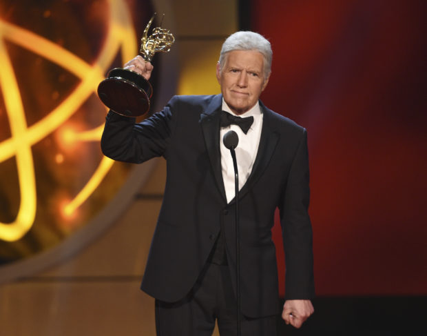 Jeopardy! host Trebek wins Emmy
