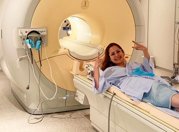 Maritoni Fernandez first MRI exam