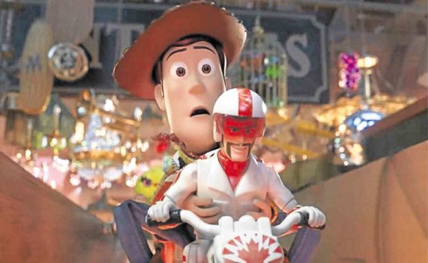 A mature, if crowded, ‘Toy Story’ caper
