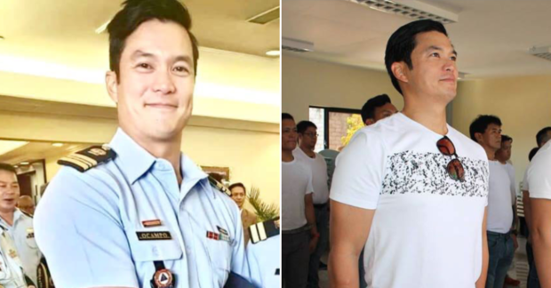 Diether Ocampo in the PH Coast Guard Auxiliary