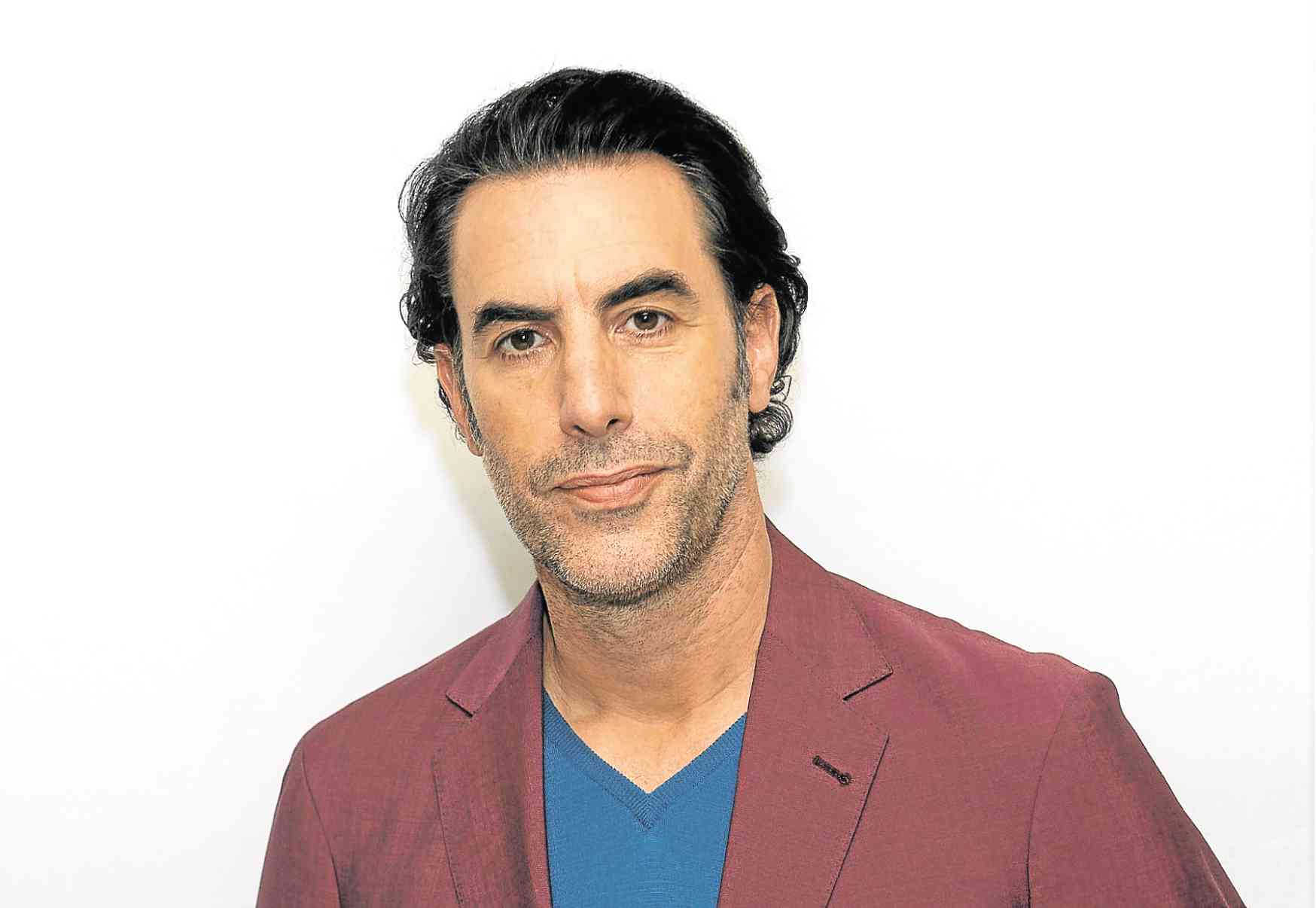 Sacha Baron Cohen: raunchy as usual but a bit serious this time
