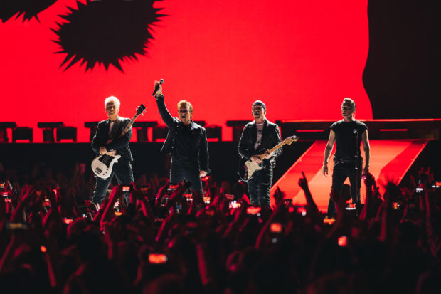 Preshow backstage tour for U2 fans