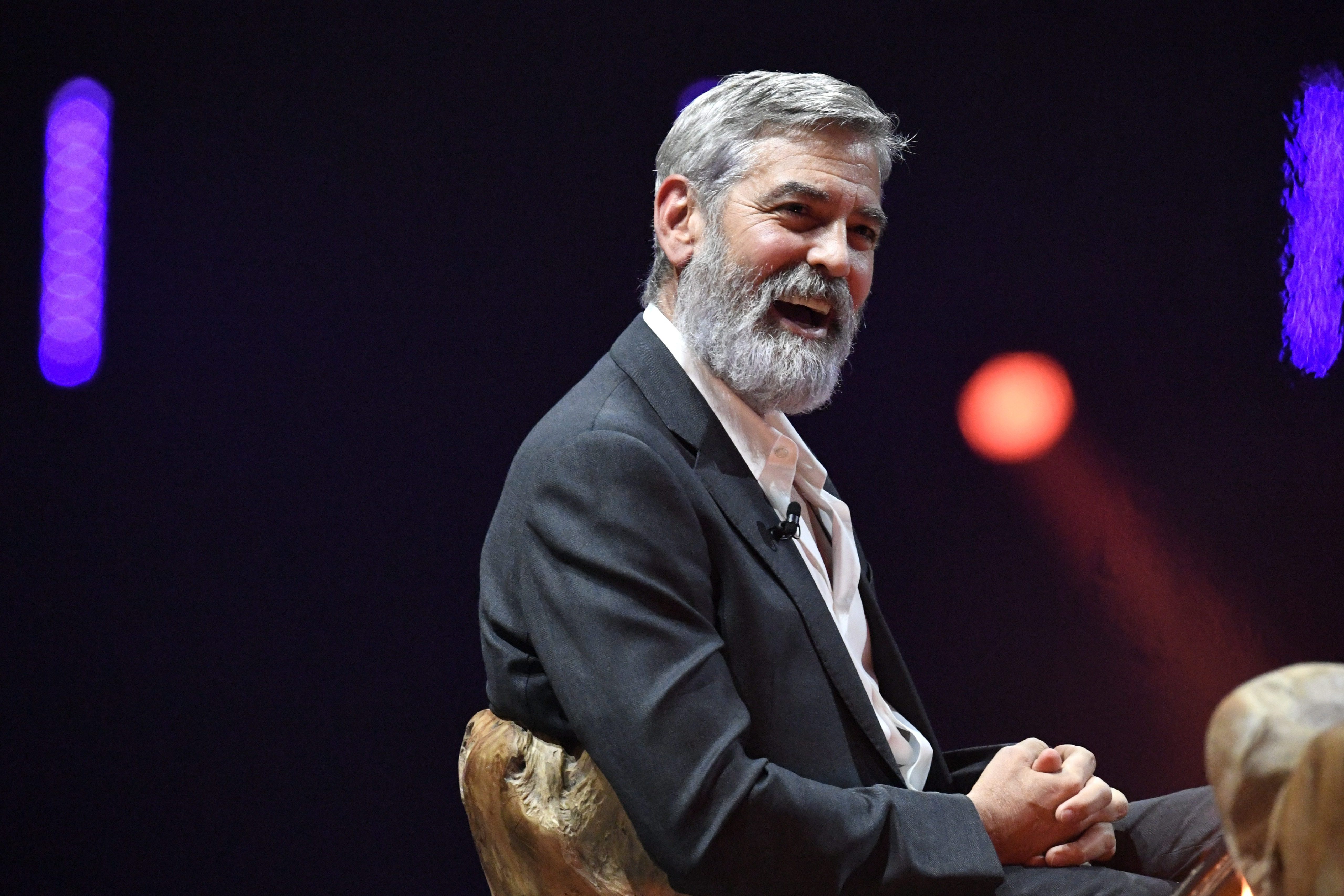 George Clooney calls Trump's quip on Kurds 'pretty shocking'