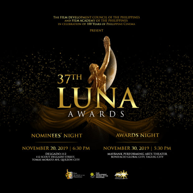 ‘Signal Rock,’ ‘Liway’ leads 37th Luna Awards nominations 