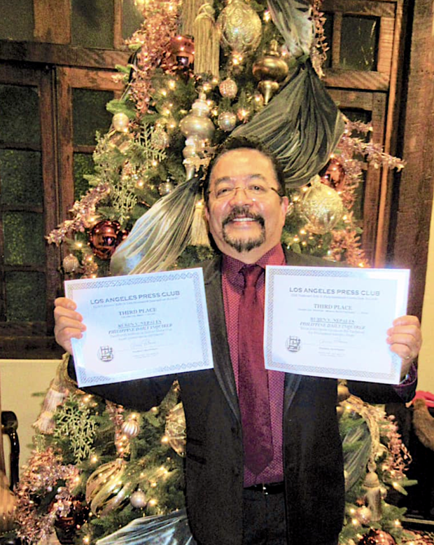 Inquirer’s Hollywood insider clinches 2 journ awards in LA