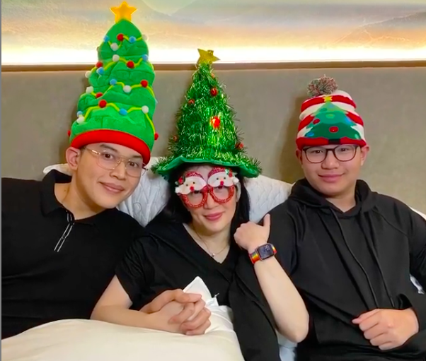  Kris Aquino, Bimby and Josh