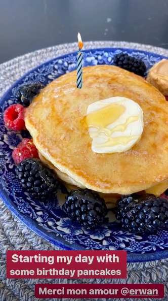 Anne Curtis birthday pancakes