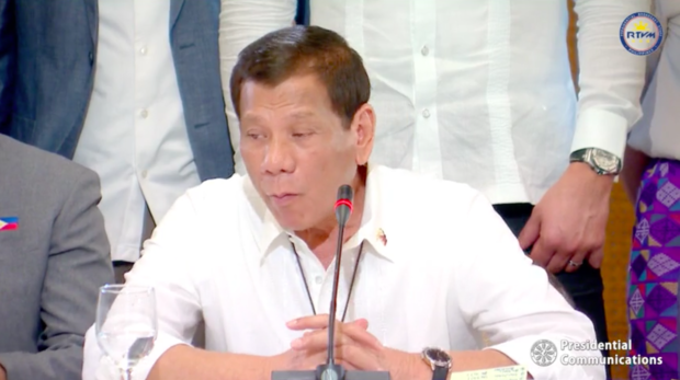 Rodrigo Duterte coronavirus press conference