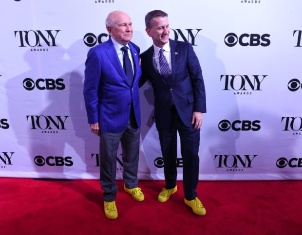 Terrence McNally with partner