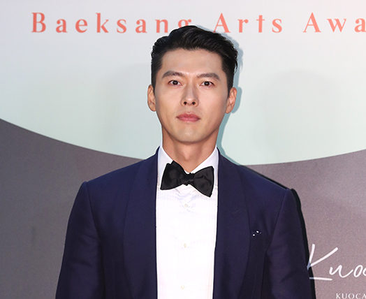 Actor Hyun Bin poses for picture at the 56th Baeksang Arts Awards ceremony on June 5. (Baeksang Arts Awards office)