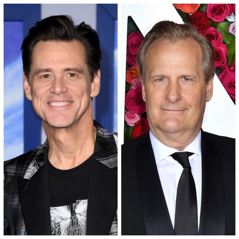 Jim Carrey reconnects with 'Dumb and Dumber' co-star Jeff Daniels for ...