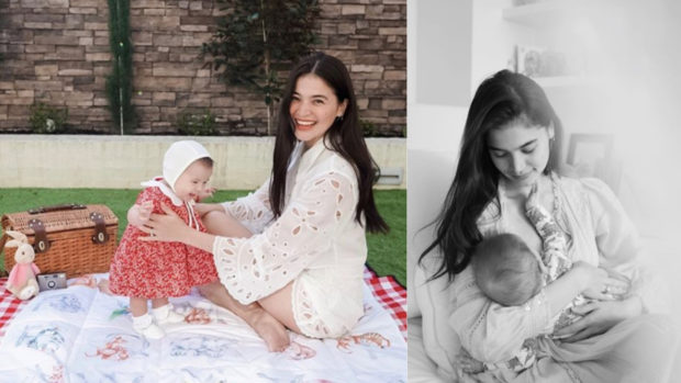 Anne Curtis with her baby Dahlia
