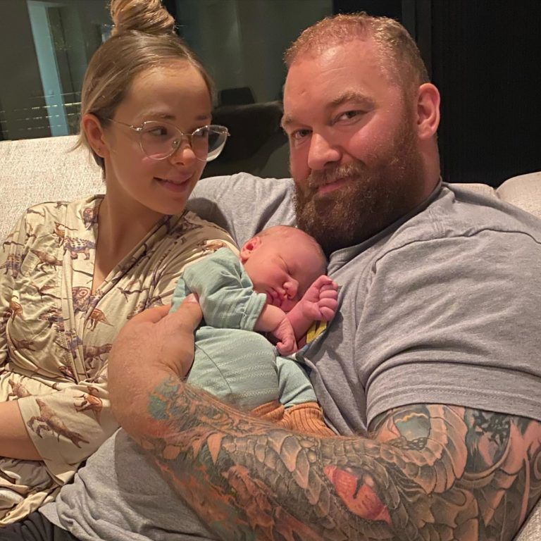 Look The Mountain From ‘game Of Thrones Welcomes First Son With Wife