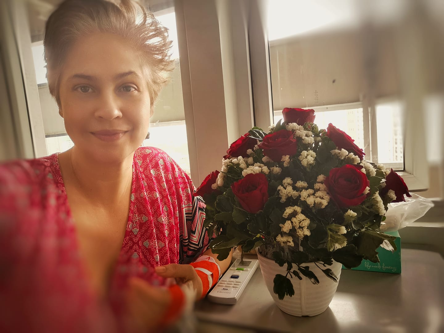 Joyce Burton recovers from COVID19, believes she got virus in cafe