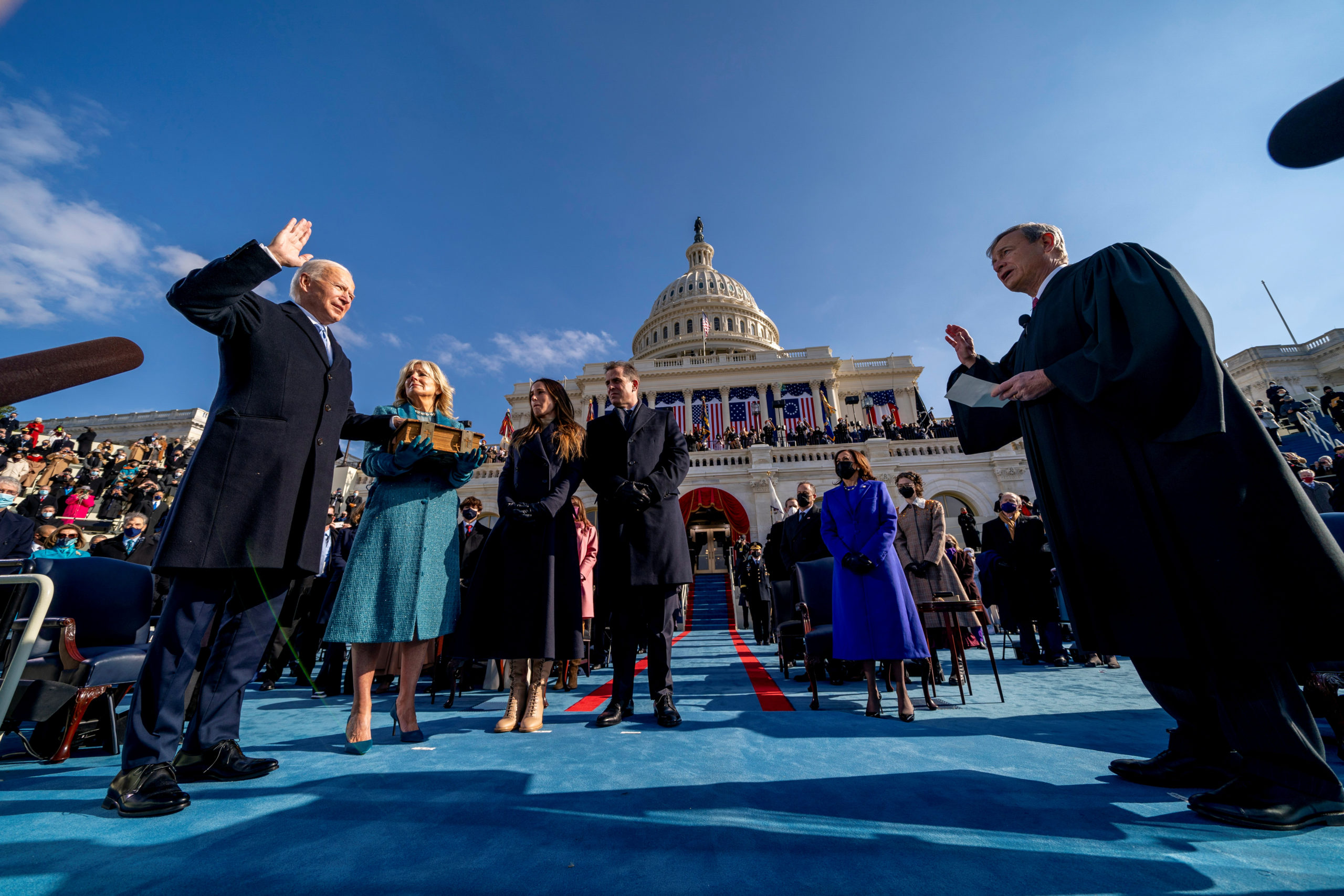 TV audience for Biden inauguration tops Trump's viewership four years ago