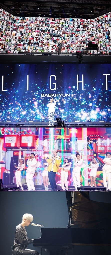 Baekhyun's online concert "Beyond Live”