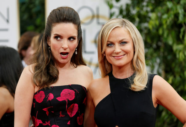 Golden Globes hosts Tina Fey and Amy Poehler 