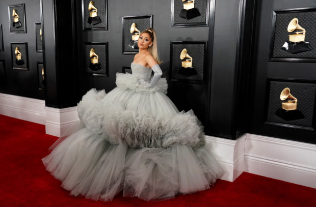 62nd Grammy Awards – Arrivals – Los Angeles, California, U.S., January 26, 2020 - Ariana Grande.