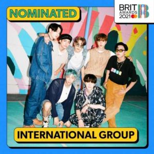 BTS becomes 1st Korean artist to be nominated for Brit Awards