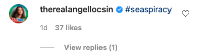 Angel Locsin comment