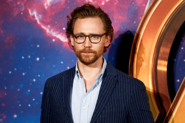 Actor Tom Hiddleston attends the Avengers: Infinity War fan event in London