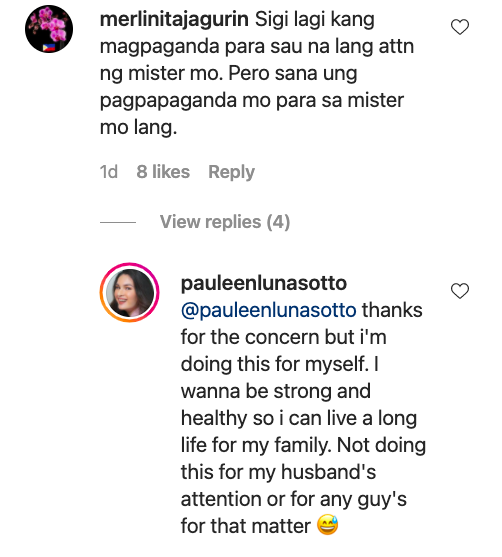 Pauleen Luna IG comment