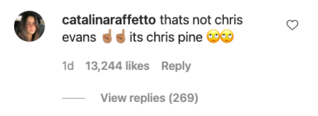 Chris netizen comment