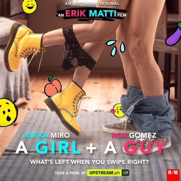 'A Girl + A Guy' official movie poster