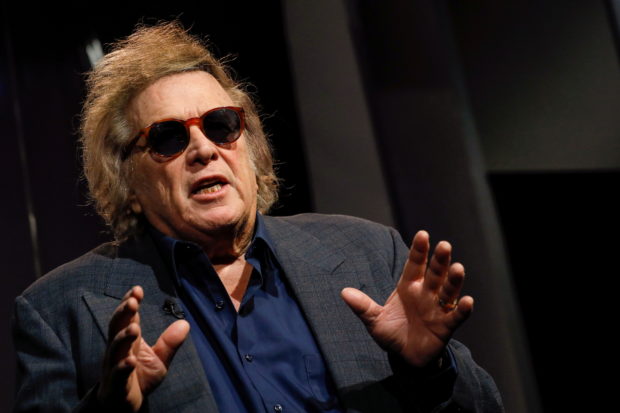 Singer Don McLean speaks during an interview in New York
