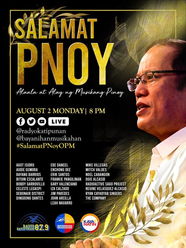 Salamat PNoy poster
