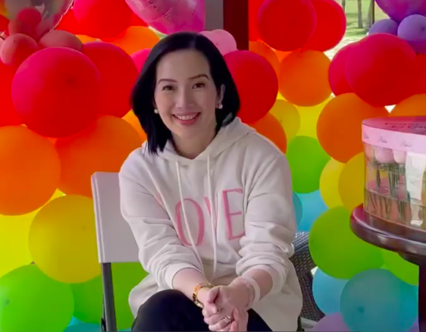 Actress Kris Aquino in a video posted on Instagram last April 9. Courtesy @krisaquino / IG