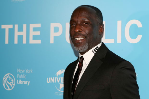 FILE PHOTO: Michael K Williams arrives for the premiere of "The Public" at the New York Public Library in New York, U.S., April 1, 2019. REUTERS/Caitlin Ochs