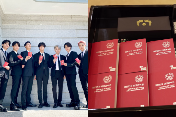 BTS diplomatic passports
