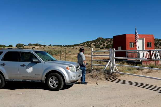 Bonanza Creek Ranch where on the film set of "Rust" Hollywood actor Alec Baldwin fatally shot cinematographer Halyna Hutchins in Santa Fe