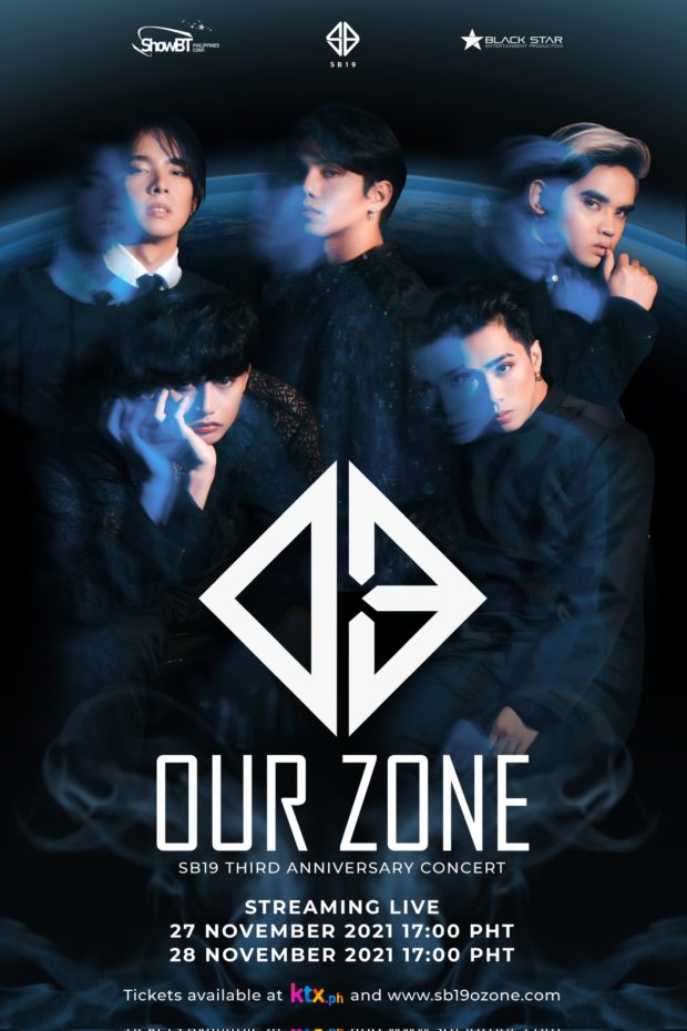 SB19 Our Zone concert poster