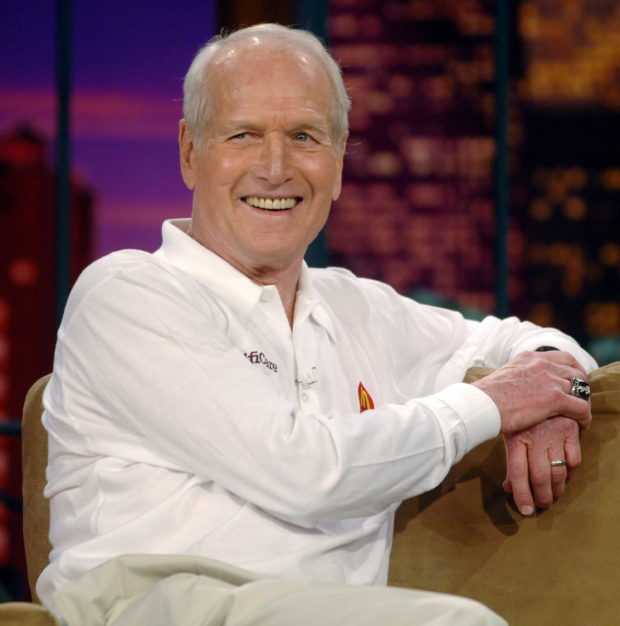 Actor Paul Newman makes appearance on "The Tonight Show" with Jay Leno.