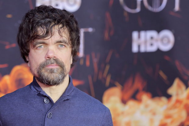Peter Dinklage arrives for the premiere of the final season of "Game of Thrones" at Radio City Music Hall in New York
