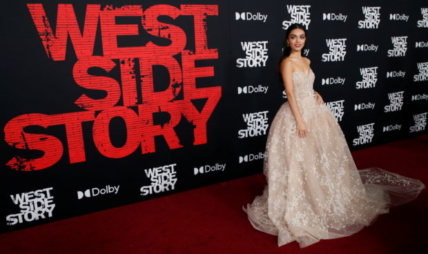 Rachel Zegler attends the premiere for the film West Side Story at El Capitan theatre in Los Angeles, California, U.S. December 7, 2021. REUTERS/Mario Anzuoni