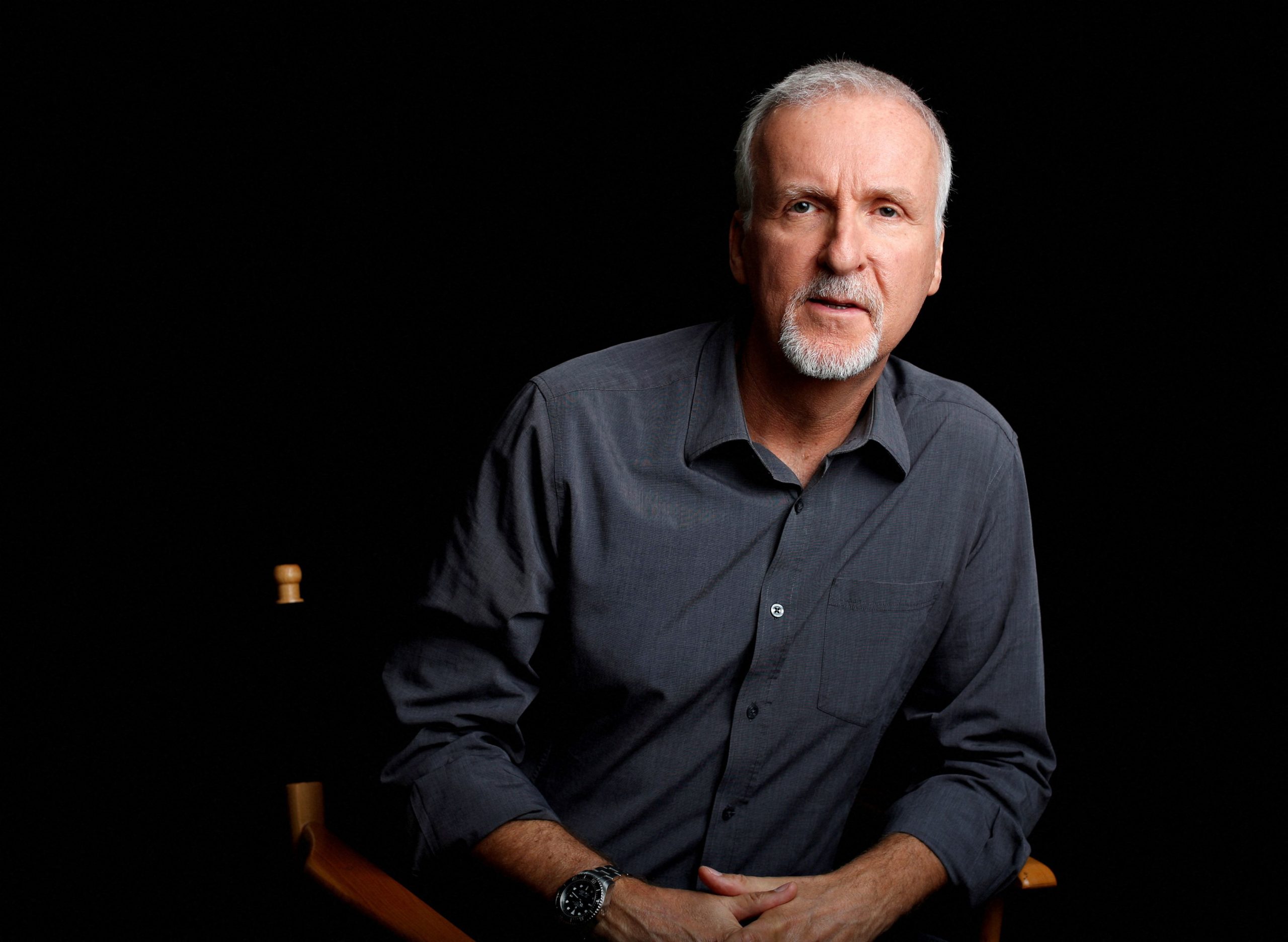 Director James Cameron poses for a portrait in Manhattan Beach, California April 8, 2014. REUTERS/Lucy Nicholson/File Photo