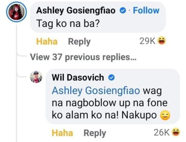 Ashley Wil Dasovich comment