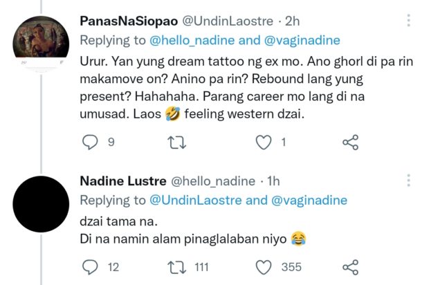 Netizen tweet Nadine